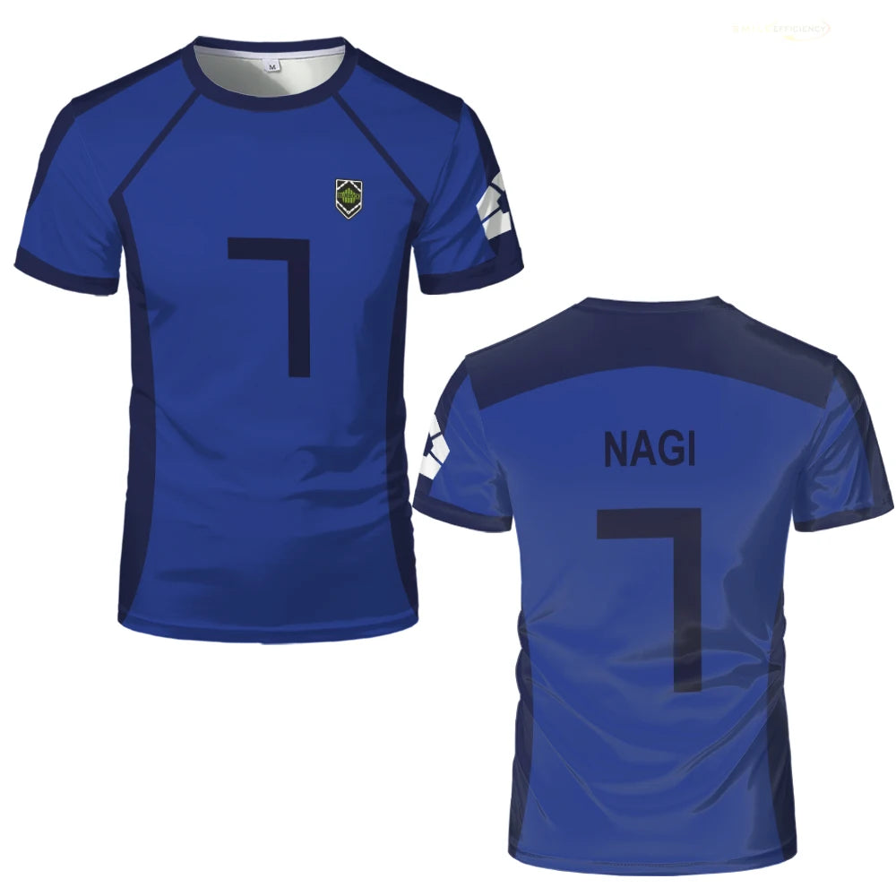 Anime Japanese Blue Lock Isagi Yoichi Football Jersey