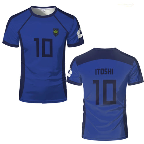 Anime Japanese Blue Lock Isagi Yoichi Football Jersey