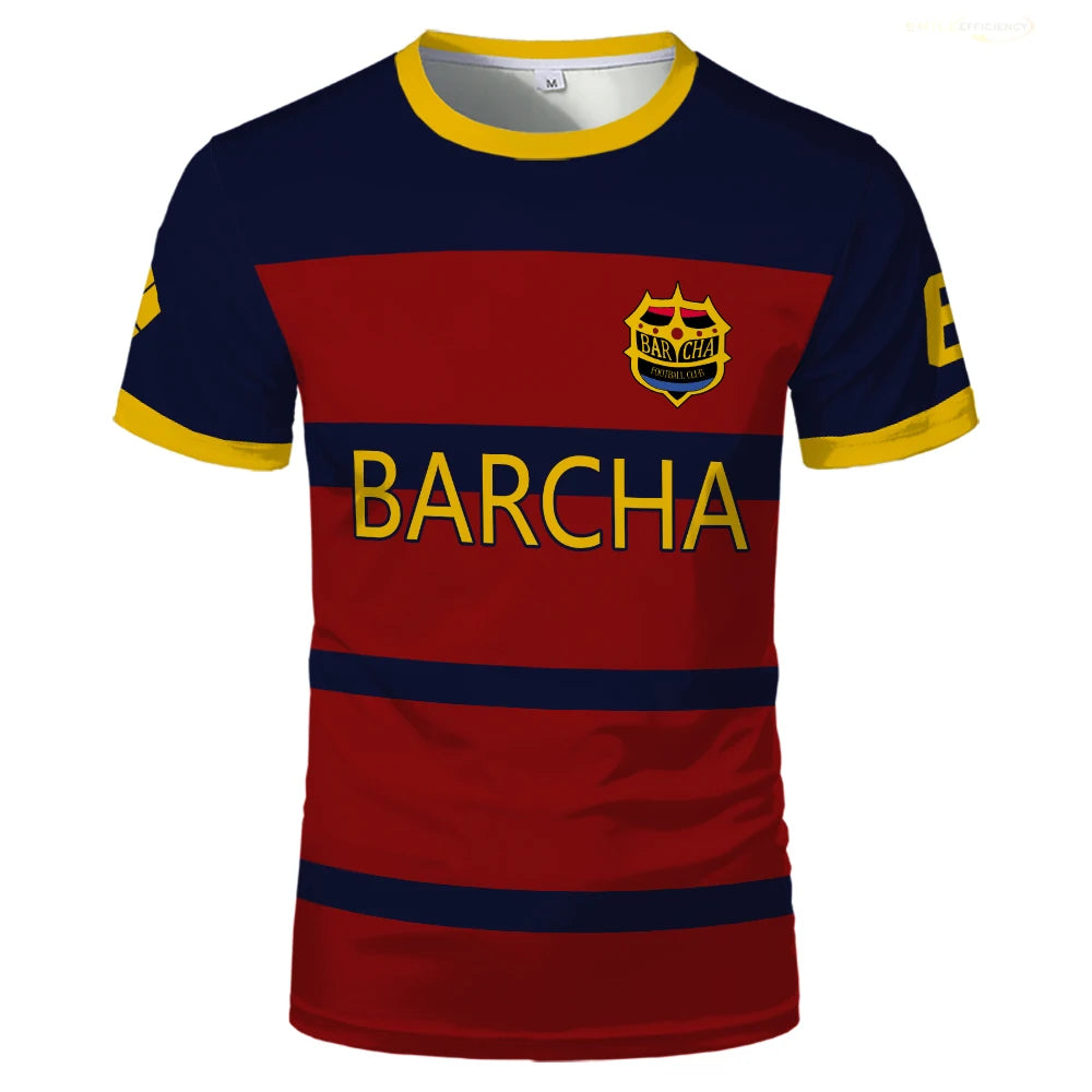 Blue Lock FC Barcha Anime Cosplay Men's Jersey